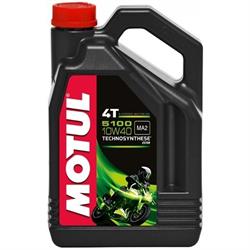 Полусинтетическое моторное масло Motul 5100 ESTER 4T 10W-40 4л MOTUL 836541
