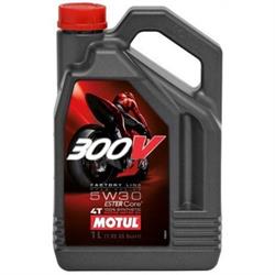 Синтетическое моторное масло Motul 300V 4T Factory Line Road Racing 5W-30 4л MOTUL 835941