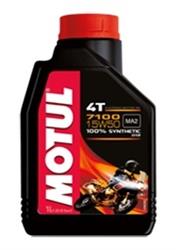 Синтетическое моторное масло Motul 7100 4T 15W-50 1л MOTUL 845211