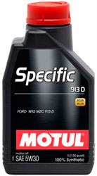 Синтетическое моторное масло Motul SPECIFIC FORD 913 D 5W-30 1л MOTUL 104559