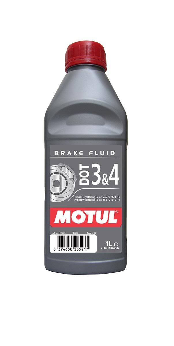 Тормозная жидкость Motul BRAKE FLUID DOT 3 DOT 4 1л MOTUL 807901