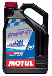 Полусинтетическое моторное масло Motul Powerjet 4T 10W-40 4л MOTUL 828107
