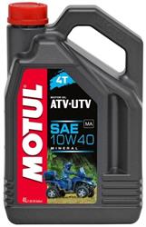 Минеральное моторное масло Motul ATV-UTV 4T 10W-40 4л MOTUL 852641