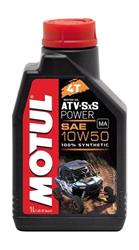 Синтетическое моторное масло Motul ATV SXS Power 4T 10W-50 1л MOTUL 853601