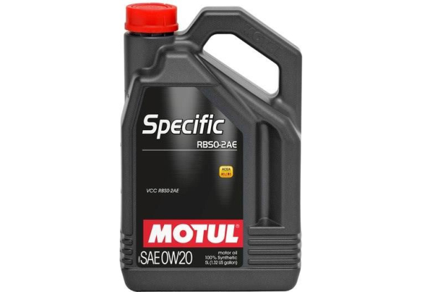 Синтетическое моторное масло Motul SPECIFIC RBS0-2AE 0W-20 5л MOTUL 867451
