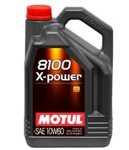 Синтетическое моторное масло Motul 8100 X-Power 10W-60 5л MOTUL 854851
