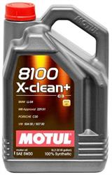 Синтетическое моторное масло Motul 8100 X-CLEAN + 5W-30 5л MOTUL 854751