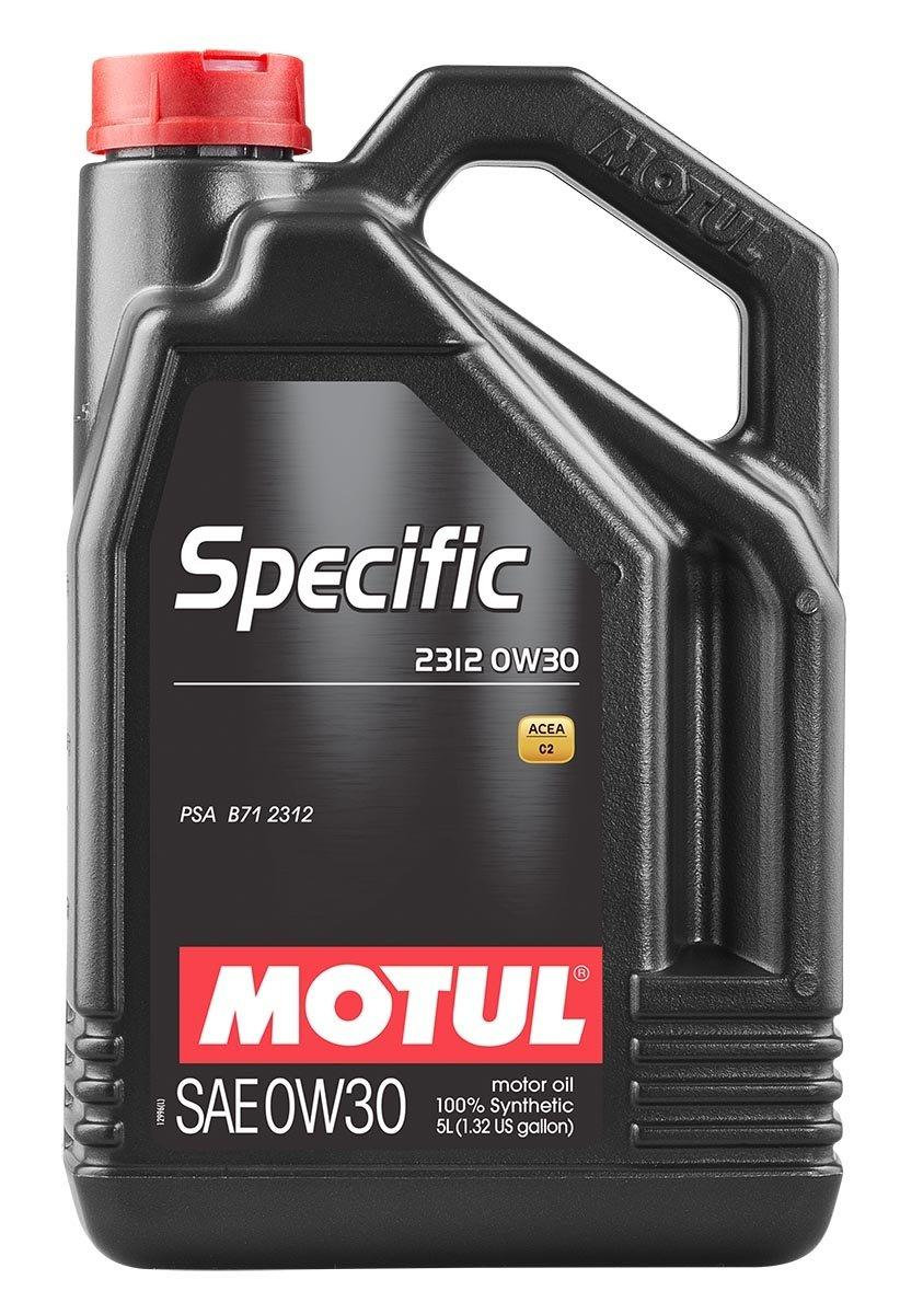 Синтетическое моторное масло Motul Specific 2312 0W-30 5л MOTUL 867551