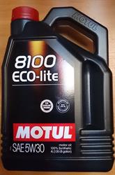 Синтетическое моторное масло Motul 8100 Eco-lite 5W-30 4л MOTUL 839554