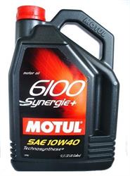 Полусинтетическое моторное масло Motul 6100 Synergie+ 10W-40 4л MOTUL 839441