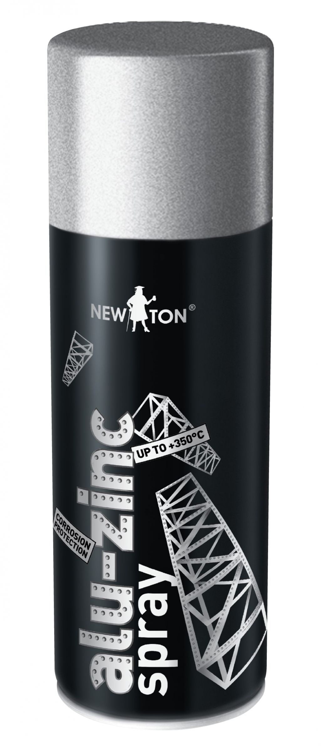 Эмаль специального назначения NEW TON Alu-Zinc spray 400мл NEW TON 000014863