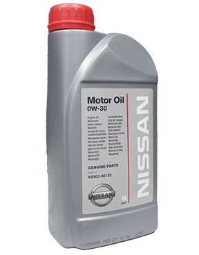 Синтетическое моторное масло Nissan Motor Oil 0W-30 1л NISSAN KE90090132