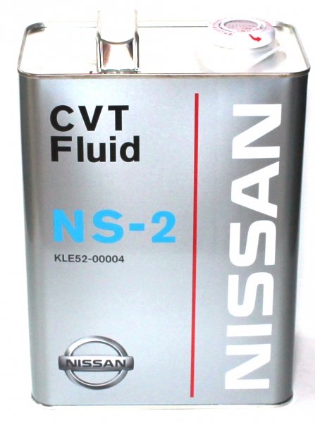 Синтетическое трансмиссионное масло Nissan CVT NS-2 4л NISSAN KLE5200004