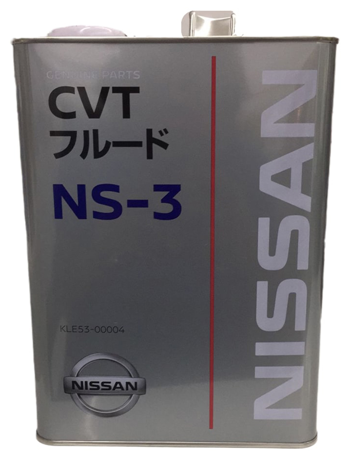 Синтетическое трансмиссионное масло NISSAN CVT NS-3 4Л NISSAN KLE5300004