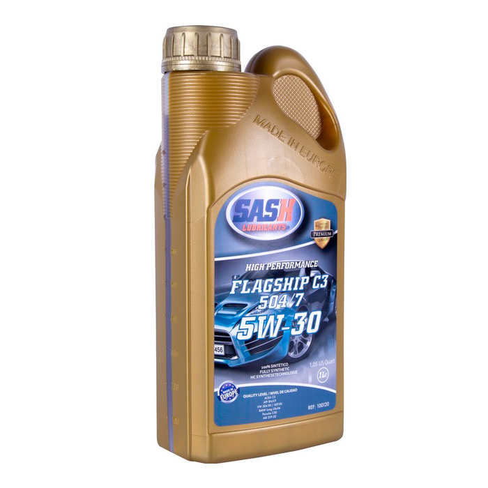 Автомобильное моторное масло SASH FLAGSHIP C3 0W30 A 1л 107427 SASH LUBRICANTS 107427