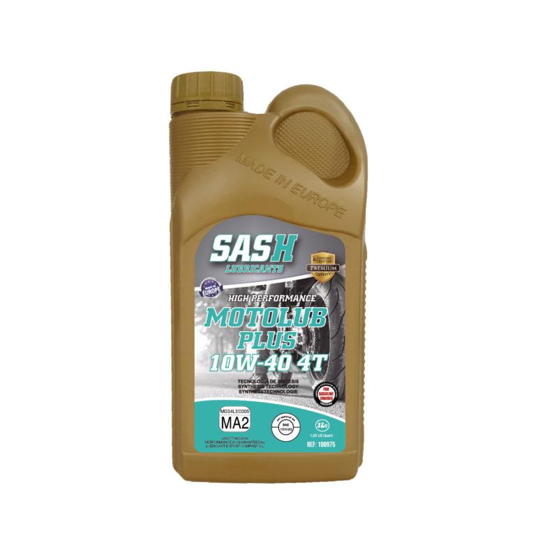 Масло моторное SASH MOTOLUB PLUS 4T 10W-40 1л 100975 SASH LUBRICANTS 100975