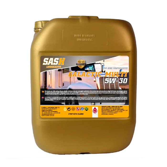Автомобильное моторное масло SASH GALACTIC MULTI 5W-30 20л 105646 SASH LUBRICANTS 105646
