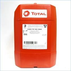 Полусинтетическое моторное масло Total RUBIA TIR 7400 15W-40 20л TOTAL 113430