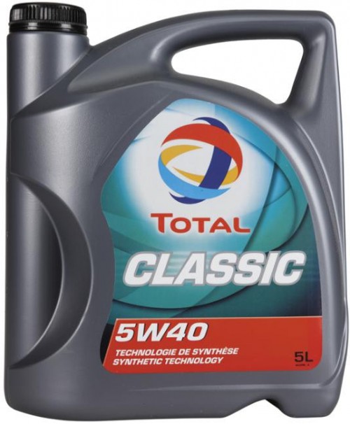 Полусинтетическое моторное масло Total Classic 5W-40 5л TOTAL 156721