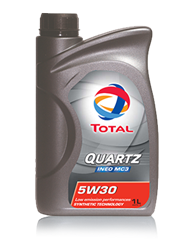Синтетическое моторное масло Total QUARTZ INEO MC3 5W-30 1л TOTAL 166254