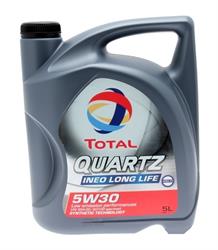 Синтетическое моторное масло Total QUARTZ INEO LONG LIFE 5W-30 5л TOTAL 181712