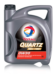 Синтетическое моторное масло Total Quartz Ineo First 0W-30 4л TOTAL 183175