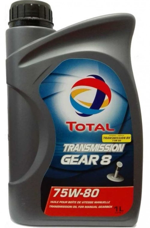 Синтетическое трансмиссионное масло Total TRANS. Gear 8 75W-80 1л TOTAL 201278