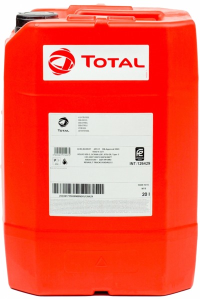 Минеральное трансмиссионное масло Total TRANS. Axle 7 80W-90 20л TOTAL 201284