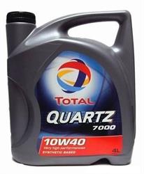 Полусинтетическое моторное масло Total QUARTZ 7000 10W-40 4л TOTAL 201523