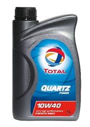 Полусинтетическое моторное масло Total QUARTZ 7000 10W-40 1л TOTAL 201528