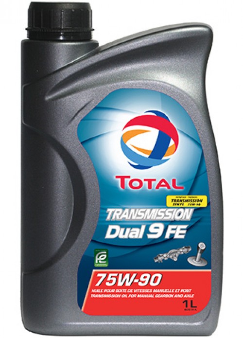 Синтетическое трансмиссионное масло Total TRANS. Dual 9 FE 75W-90 1л TOTAL 201656