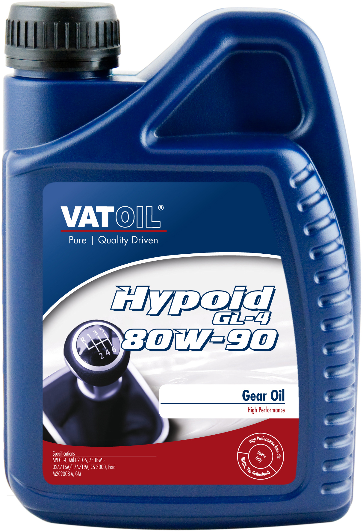 Минеральное трансмиссионное масло VatOil Hypoid GL-4 80W-90 1л VATOIL 50082