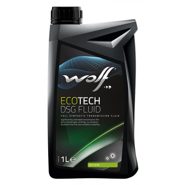 Синтетическое трансмиссионное масло WOLF ECOTECH DSG FLUID Для МКПП, 1л WOLF 8308604