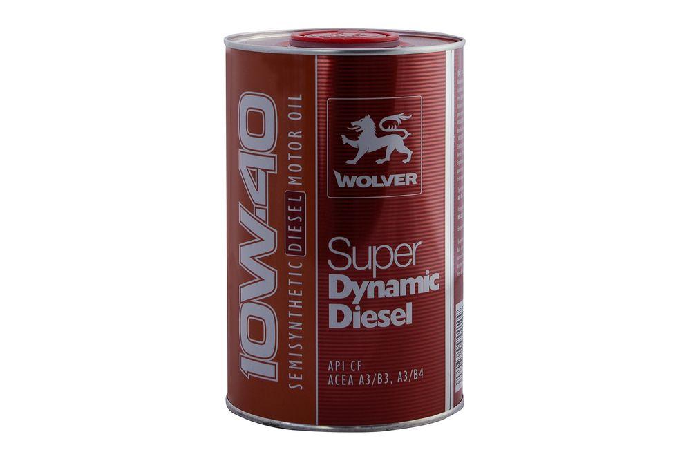 Автомобильное моторное масло WOLVER Super Dynamic Diesel 10W-40 1л WOLVER 4260360944109