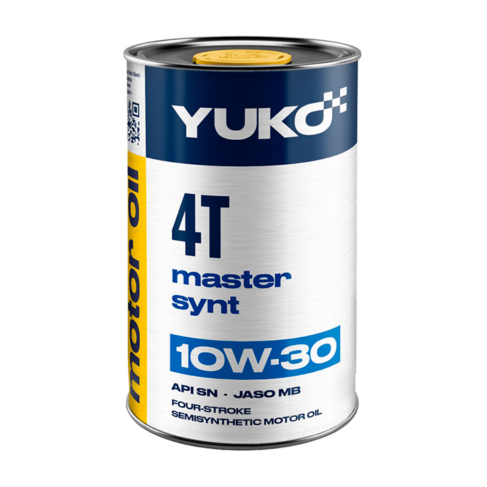 Моторное масло YUKO MASTER SYNT 4T 10W30 0,6л YUKO 4823110403273