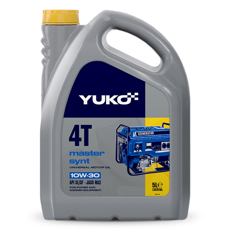 Моторное масло YUKO MASTER SYNT 4T 10W30 5л 4823110405512 YUKO 4823110405512