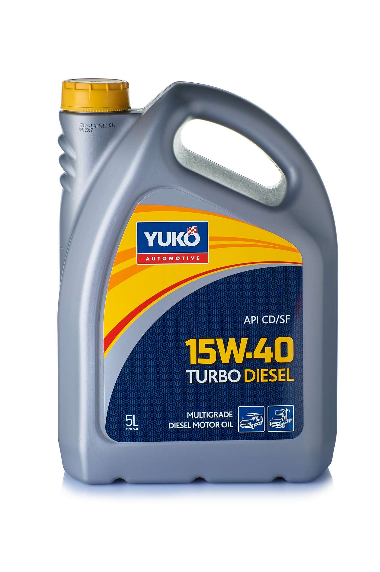 Минеральное моторное масло YUKO TURBO DIESEL 15W-40 5л YUKO 4820070240603