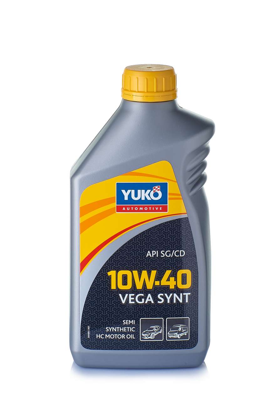 Полусентетическое моторное масло YUKO VEGA SYNT 10W-40 1л YUKO 4820070241211