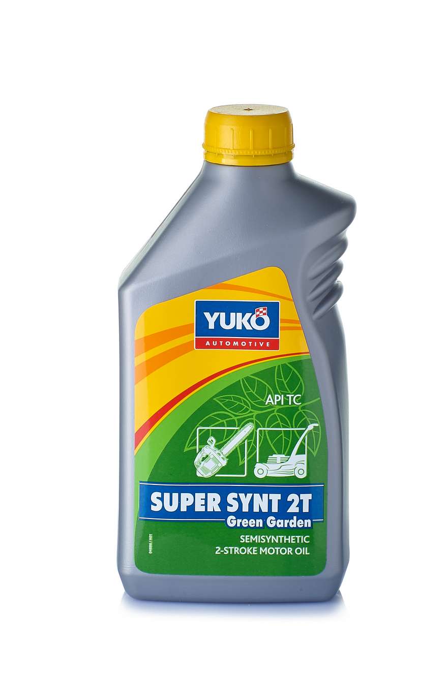 Полусентетическое масло для садовой техники YUKO SUPER SYNT 2T Green Garden 1л YUKO 4820070241594