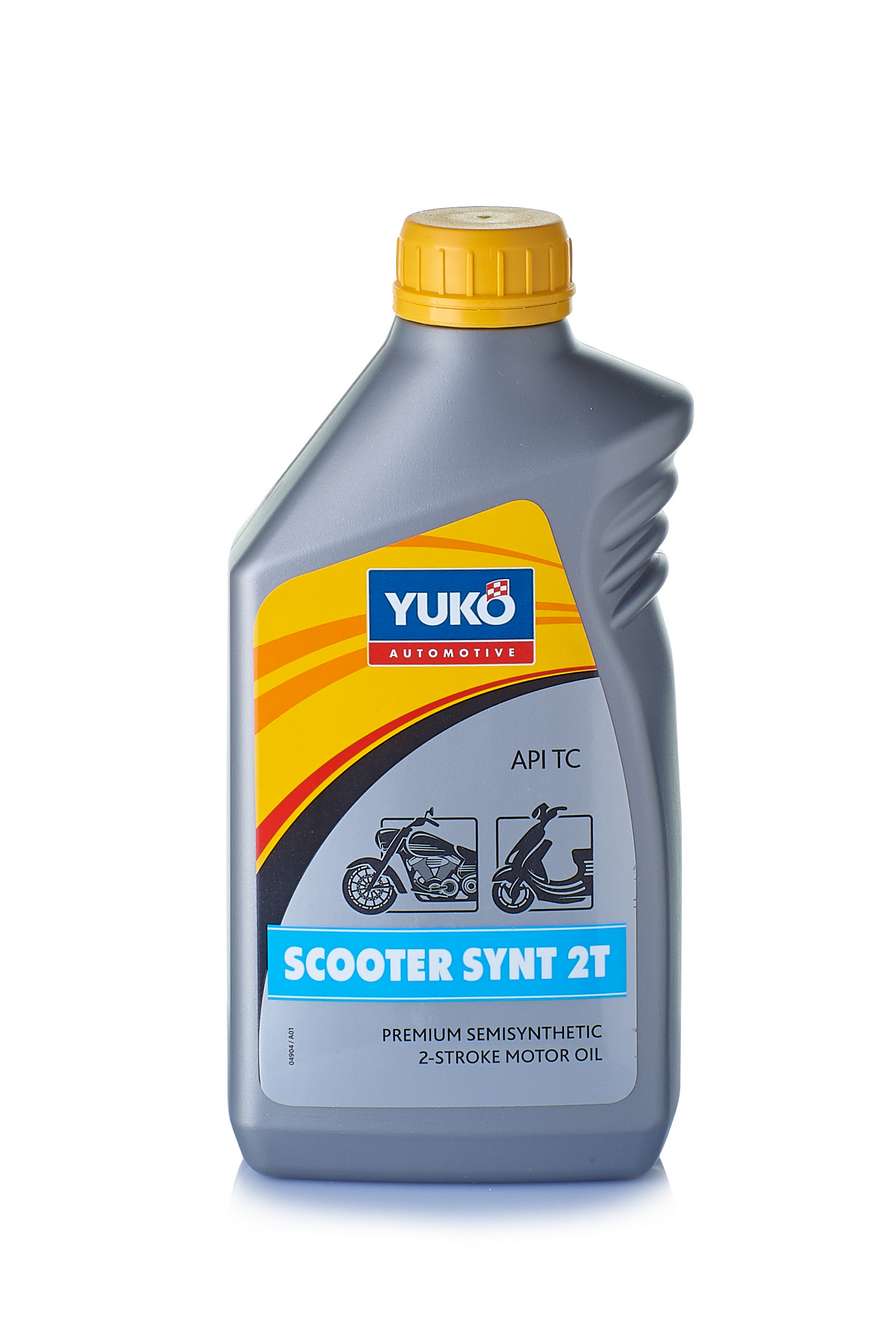 Полусентетическое моторное масло YUKO SCOOTER SYNT 2T 1л YUKO 4820070241600