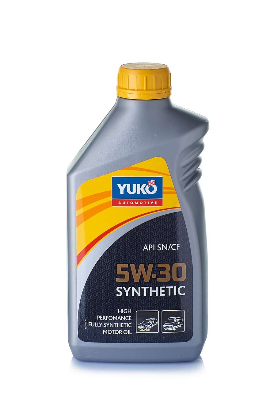 Синтетическое моторное масло YUKO SYNTHETIC 5W-30 1л YUKO 4820070242027