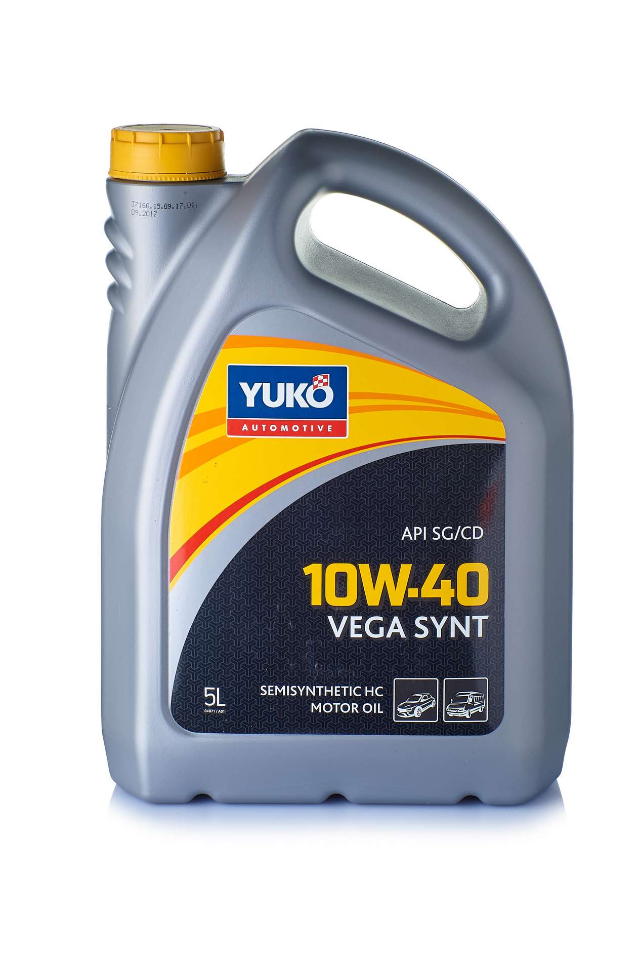 Полусентетическое моторное масло YUKO VEGA SYNT 10W-40 5л YUKO 4820070242126