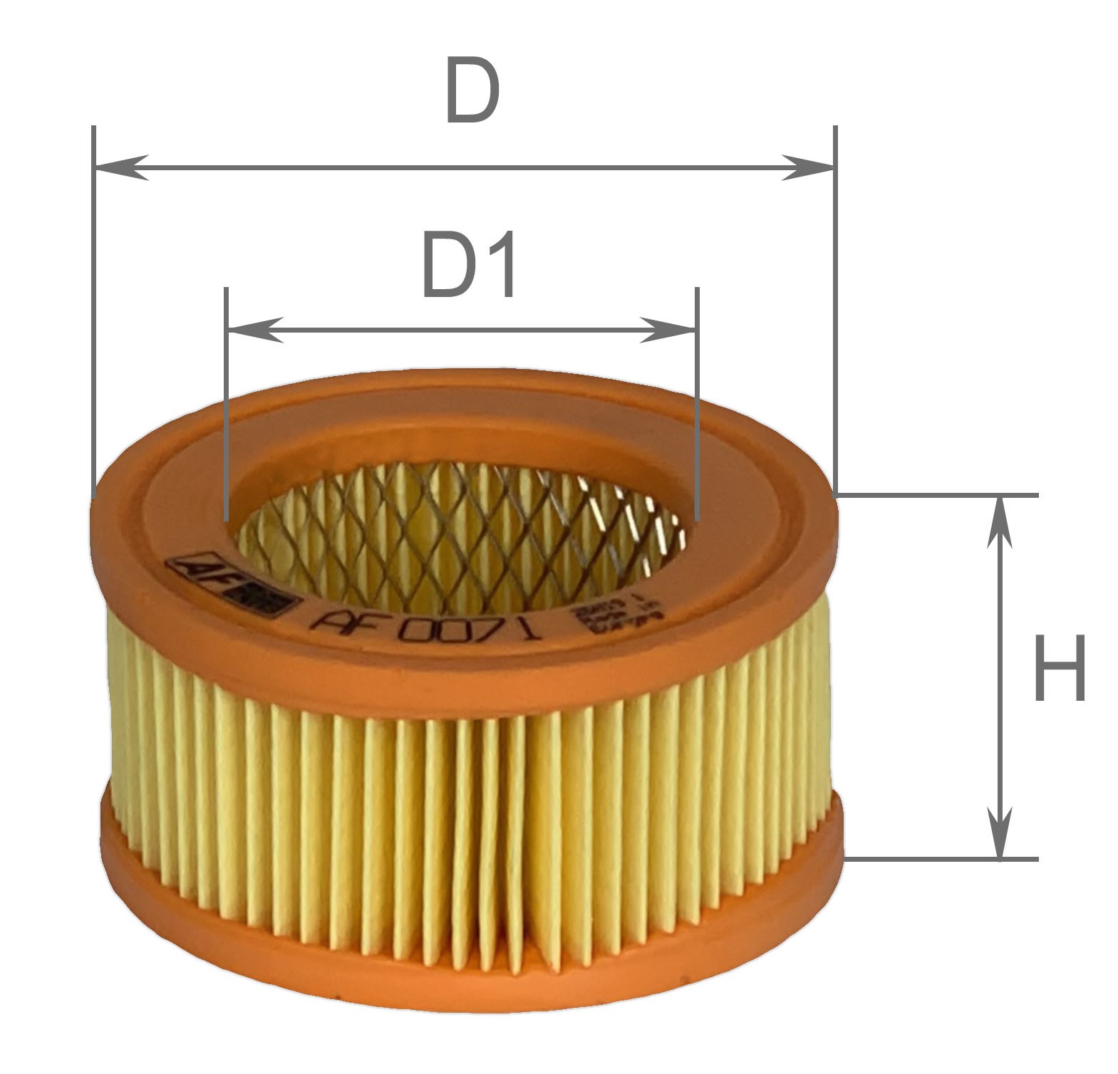 Воздушный фильтр ALPHA FILTER AF0071