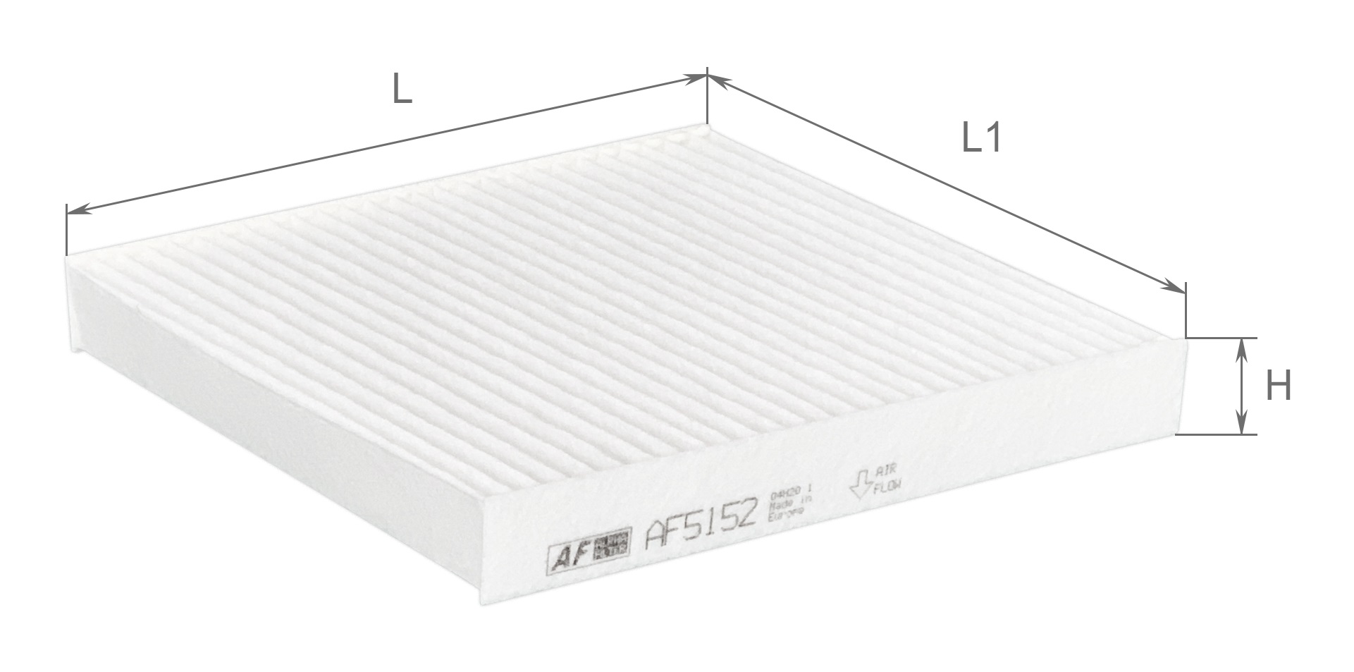 Фильтр салона ALPHA FILTER AF5152