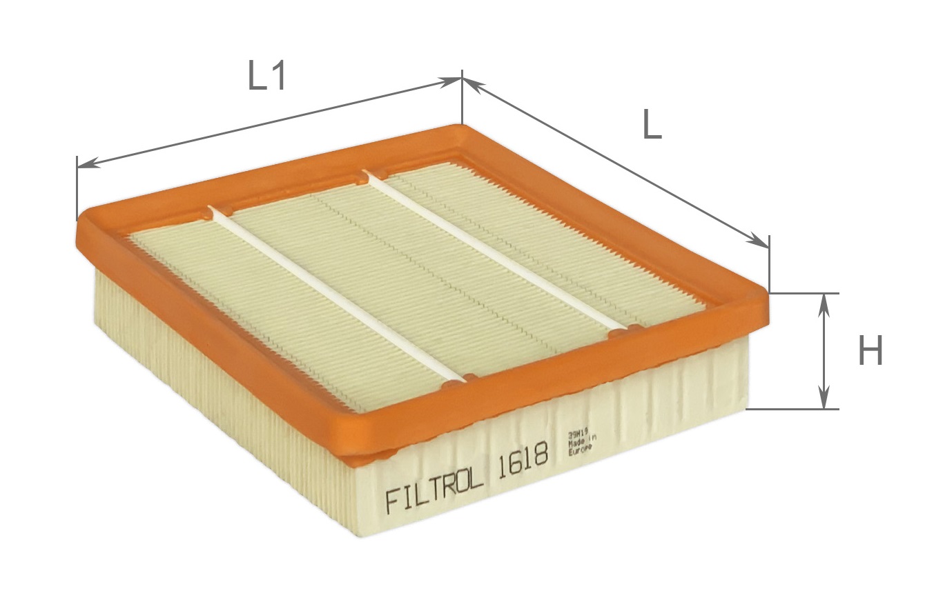 Воздушный фильтр ALPHA FILTER Ф1618