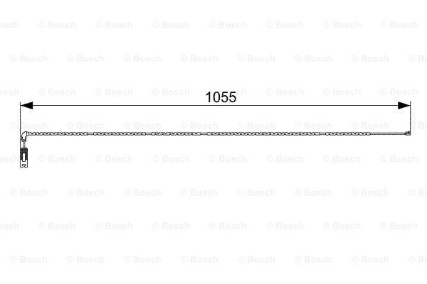 Датчик износа тормозных колодок BOSCH 1987473001