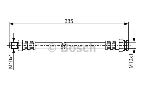 Тормозной шланг BOSCH 1987481018