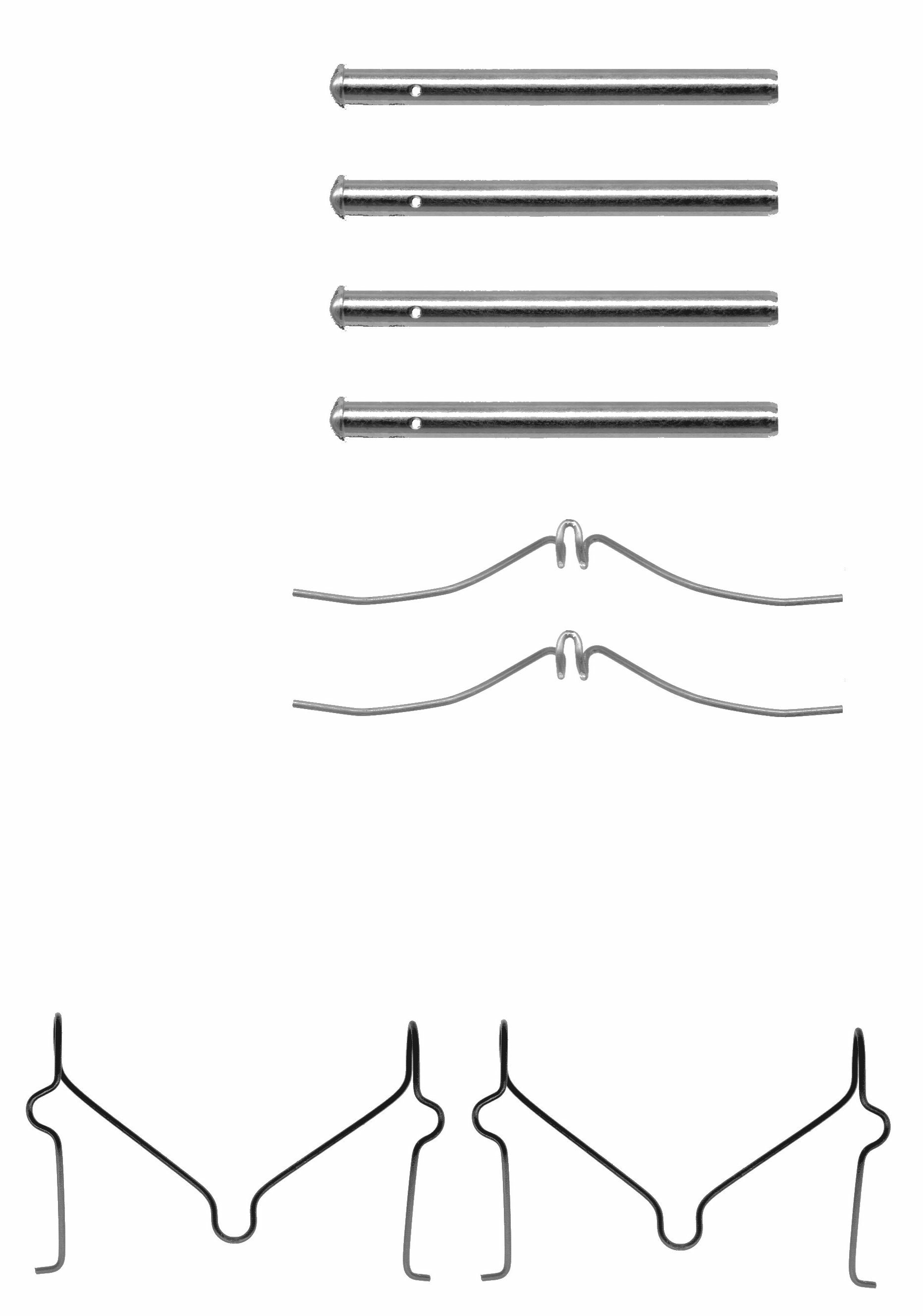 Комплектующие дискового тормоза DELPHI LX0143
