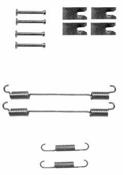 Комплектующие, тормозная колодка DELPHI LY1346