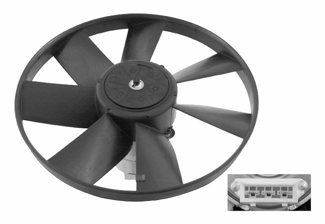 Вентилятор радиатора системы охлаждения двигателя FEBI 06994